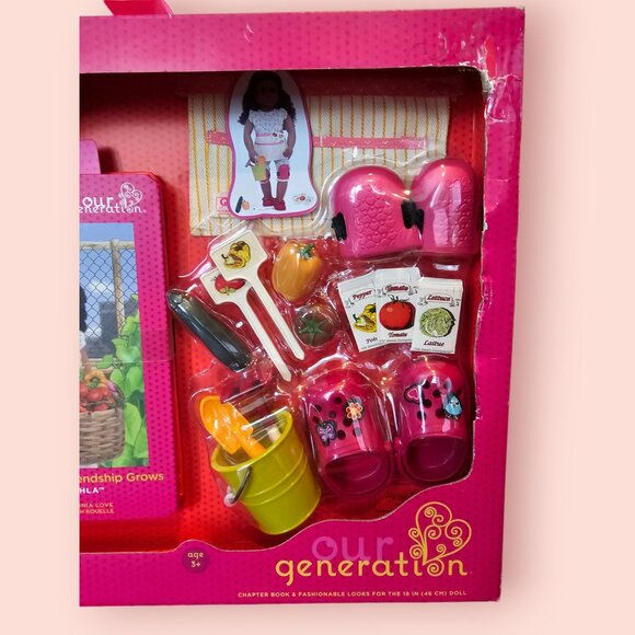 Our Generation Nahla's Red and Play Set - Picture 6 of 10